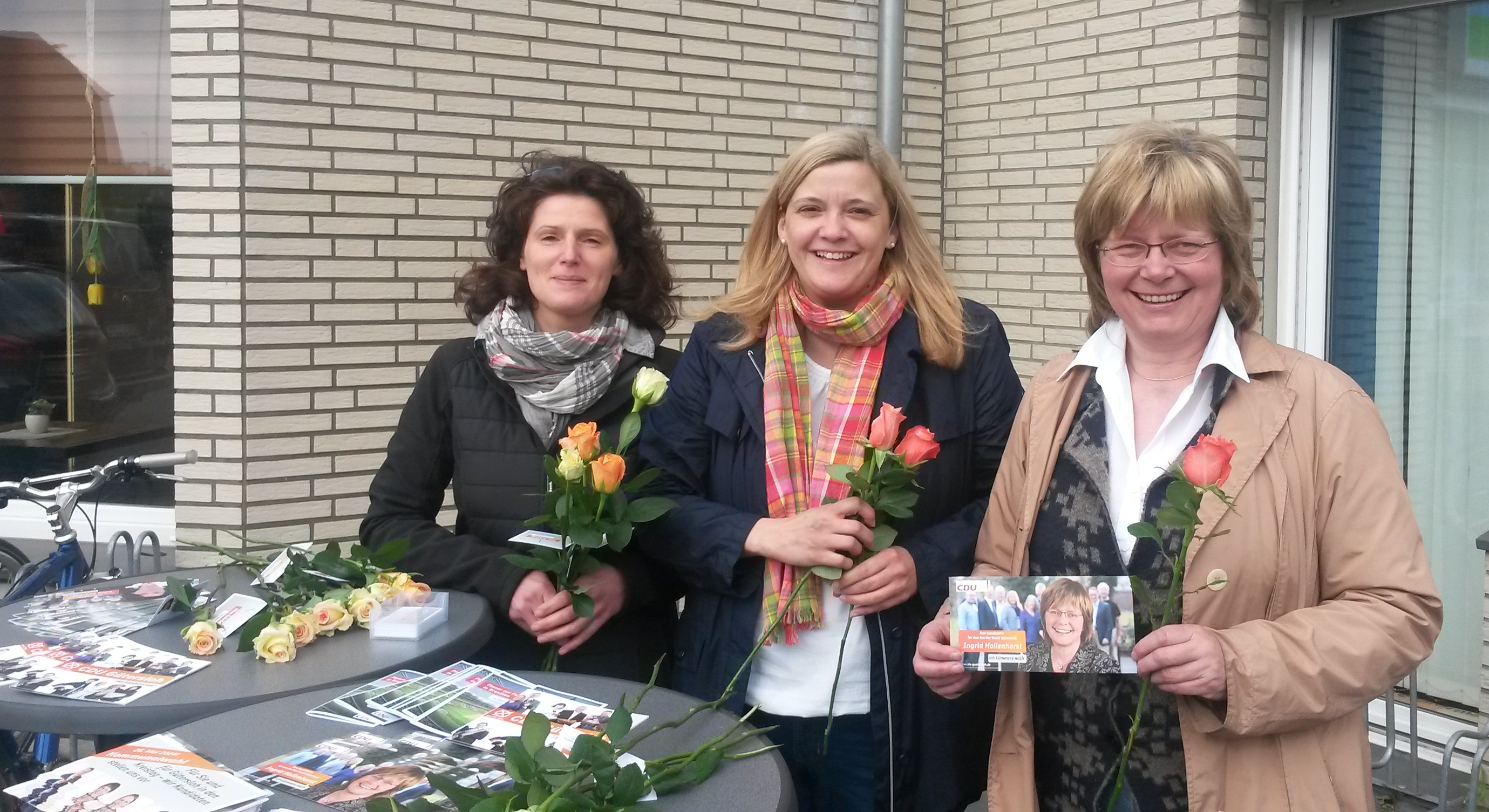 Silva Schröder, Anja Toppmöller und Ingrid Hollenhorst Silva Schröder, Anja Toppmöller und Ingrid Hollenhorst