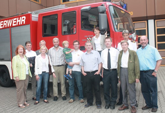Mitglieder der CDU-Fraktion zu Besuch bei der Gütersloher Feuerwehr
