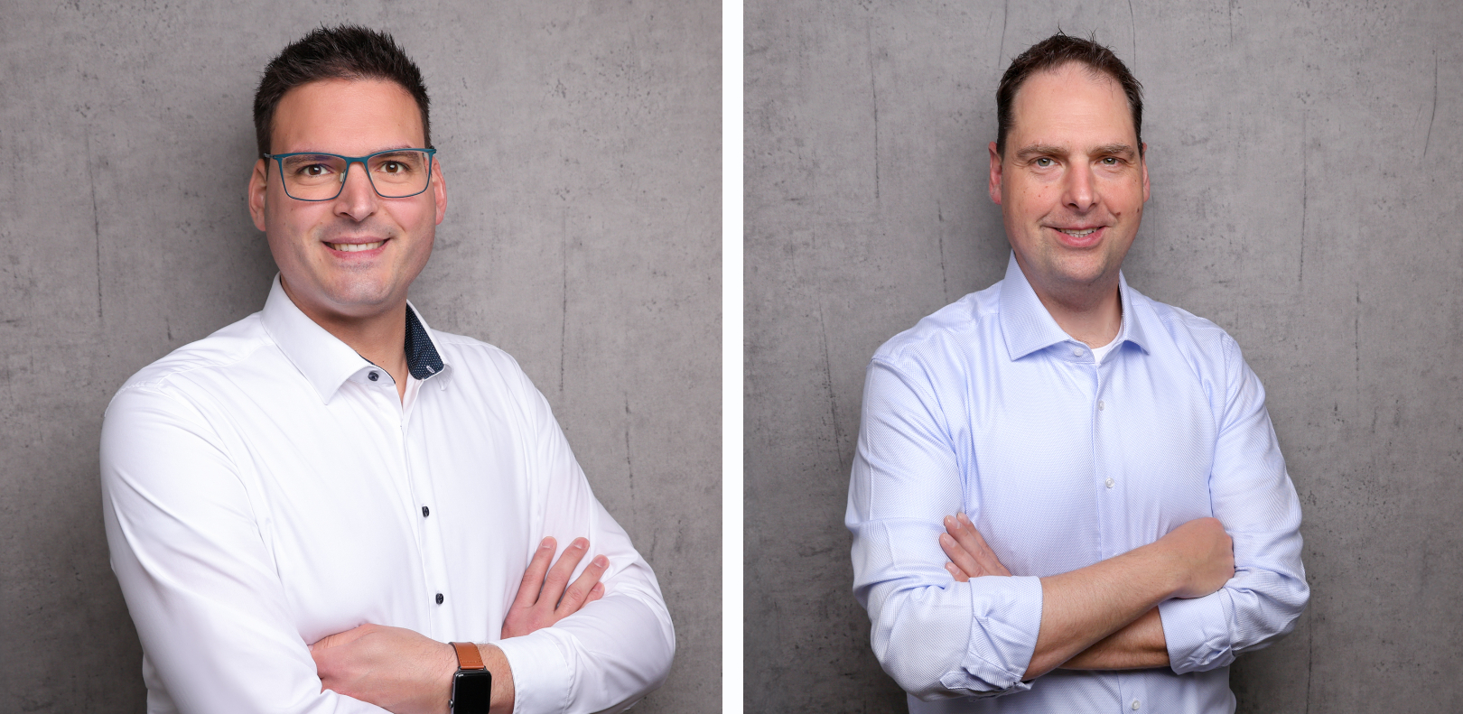 Sebastian Brandt (l.) und Daniel Helmig